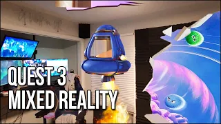 4 Quest 3 Mixed Reality Games | They Broke My Entire Office...