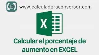 Calcular porcentaje de aumento en Excel
