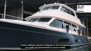 [ENG sub ITA] GRAND BANKS GB85 Flybridge  - Yacht Tour e Navigazione - The Boat Show