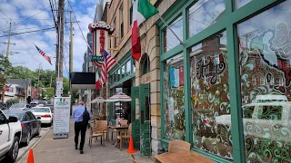 Exploring Cleveland’s Little Italy Neighborhood, and Rocky Colavito Statue (8/2/22) 🇮🇹