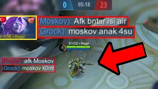 PRANK TOP 1 MOSKOV AFK, MAMA NYURUH ISI AIR, AKU GAK MAU JADI ANAK DURHAKA WKWK - MOBILE LEGENDS