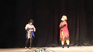 Naruto and Sasuke scene/Natsu Nami 2015