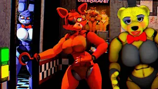 FNAF НО ВСЕ АНИМАТРОНИКИ ДЕВОЧКИ !!!