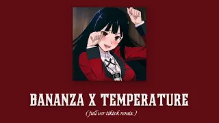 Bananza ( Belly dancer ) x Temperature — tiktok full audio