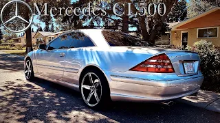 Best sounding Mercedes Cl500 5.0 V8!! (X-Pipe/Straight pipe)