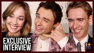 Thomas Doherty, Juliet Doherty & Harry Jarvis Joke About NOT Being Related & Reveal Inspirations