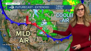 One more mild day before a rainy, cool down