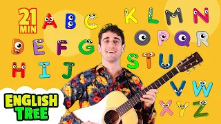 Phonics Crane Song Sing Along + More Kids Song | Fun Alphabets | Adam Tree | English Tree