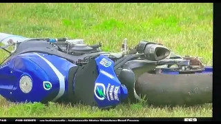 Jake Gagne moto America superbike crash at Brainerd 2022