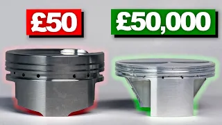 Why F1 Pistons Cost £50,000!