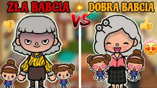 😈 ZŁA BABCIA vs DOBRA BABCIA 💖 | TOCA LIFE WORLD | TOCA BOCA HISTORYJKI POLSKA