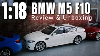 1:18 Bmw M5 F10 Alpine White | Paragon Unboxing & Review