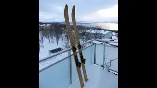 Making Solid Birch Randonnée Skis