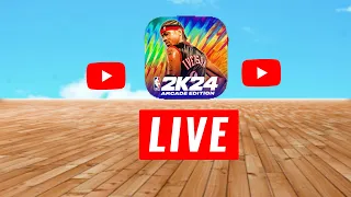 NBA 2K24 MOBILE LIVE + BEST BUILD AND JUMPSHOT!