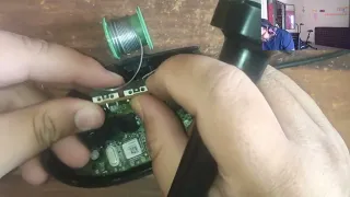 Mouse ka switch ko hi replace kar diye soldering karke (Logitech G102 with Rs.11 switch each)