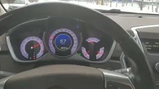 разгон Cadillac srx 3.6 0-100 km/h