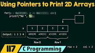 Using Pointers to Print 2D Arrays