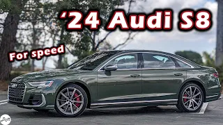 Craving Speed in the 2024 Audi S8 – DM Review | Test Drive