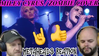 Nailed it! Wow! | MILEY CYRUS - ZOMBIE 🧟‍♂️ ( CRANBERRIES COVER ) Metalheads Reaction