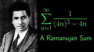 A nice infinite series courtesy of Ramanujan
