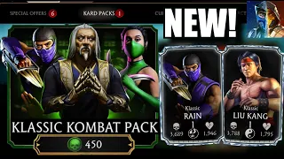 MK Mobile NEW KLASSIC KOMBAT PACK! FREE Pack Opening for LUCKY Viewers!