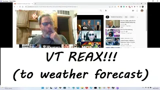 Vincent Touro reacts to Weather Forecast