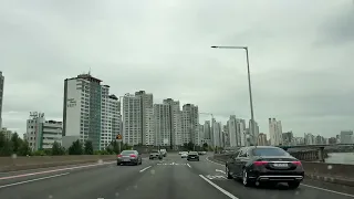 Seoul. Driving home. 5/7/2024-2.