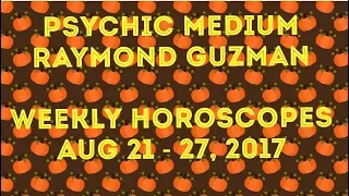 Virgo  Weekly Horoscope Aug 21 - 27, 2017