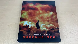 Oppenheimer - Best Buy Exclusive 4K Ultra HD Blu-ray SteelBook Unboxing