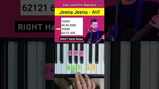 Jeena Jeena - Piano Tutorial #shorts