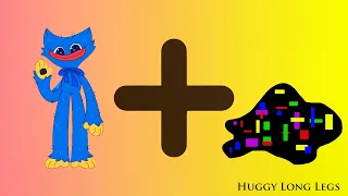 Corrupted + Huggy Wuggy = ??? Poppy Playtime Animation 35