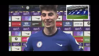 Kai Havertz post match interview (Chelsea vs Everton)