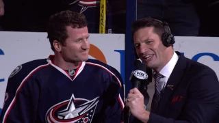 Scott Hartnell after his hat trick vs. the Penguins