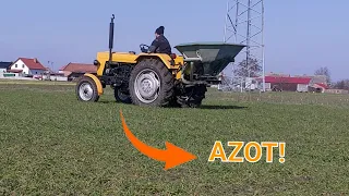 NAWOZY 2024 🌱 PIERWSZA DAWKA AZOTU🔥 Agro bracia team