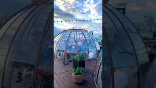 Необычный ресторан на крыше Москваы #shorts #short https://igloobar.ru/