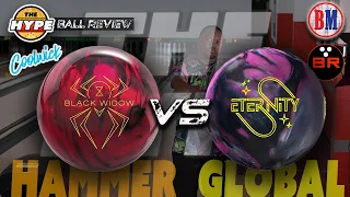 Black Widow 2.0 Hybrid VS 900 Global Eternity | Hammer VS Global | The Hype | Bowlersmart