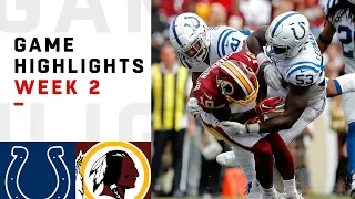 Colts vs. Redskins Week 2 Highlights | NFL 2018