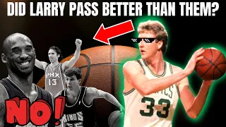 BETTER THAN MAGIC? Larry Bird Greatest Passer Highlights of All Time