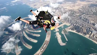 Skydive experience in Dubai U.A.E