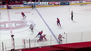 McDavid gets fined for this high elbow to Kotkaniemi’s head