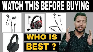 Earphones & Headphones Buying Guide in 2021 || Who is best Headphones vs Earphones