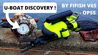 U-boat artifacts found by Fifish V6S with OPSS . German WW2 U-boats were here !