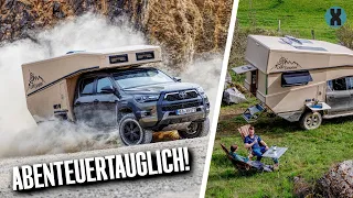 Robuste Pickup Abenteuer-Kabine für 2-3 Personen: Laske Expedition im Test