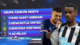 Are sanse Newcastle in GRUPA MORTII? Predictii Uefa Champions League 2023/2024