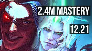 KAYN vs VIEGO (JNG) | 13/0/8, 2.4M mastery, Legendary, 600+ games | EUW Master | 12.21