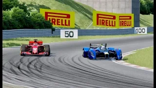Ferrari F1 2018 vs Red Bull X2010 - Hungaroring