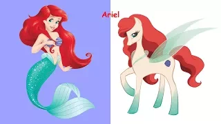 Disney Princesses As My Little Pony | Disney Princesses As Food