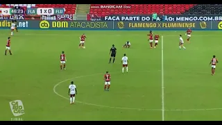 Segundo GOL DE GABIGOL! Flamengo 2 x 0 Fluminense - Final do Carioca 2021