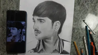 My Subscriber Drawing | Step by Step | Realistic Drawing kaise banaye || @souravjoshivlogs7028