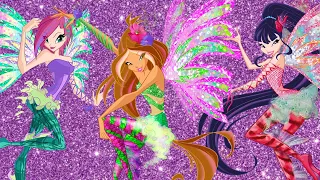 Winx club - 5x18 - Flora,Musa & Tecna Sirenix [Taiwanese]